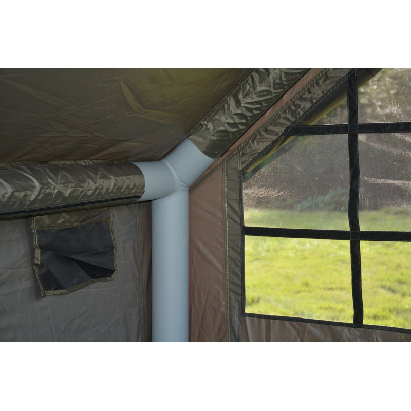 Tente de camping gonflable 4 saisons avec structure gonflable haute performance et structure gonflable 4 à 6 personnes