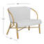 Banc de jardin en aluminium à chevrons Kemah-22484634