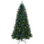 Arbre de Noël de 7 pi avec 400 lumières DEL RVB contrôlées par le Wi-Fi, 1063 pointes en PVC, 38 fonctions d'éclairage, synchro musicale, structure à charnières et support en métal - arbre des Fêtes contrôlé par une application intelligente-1833260334