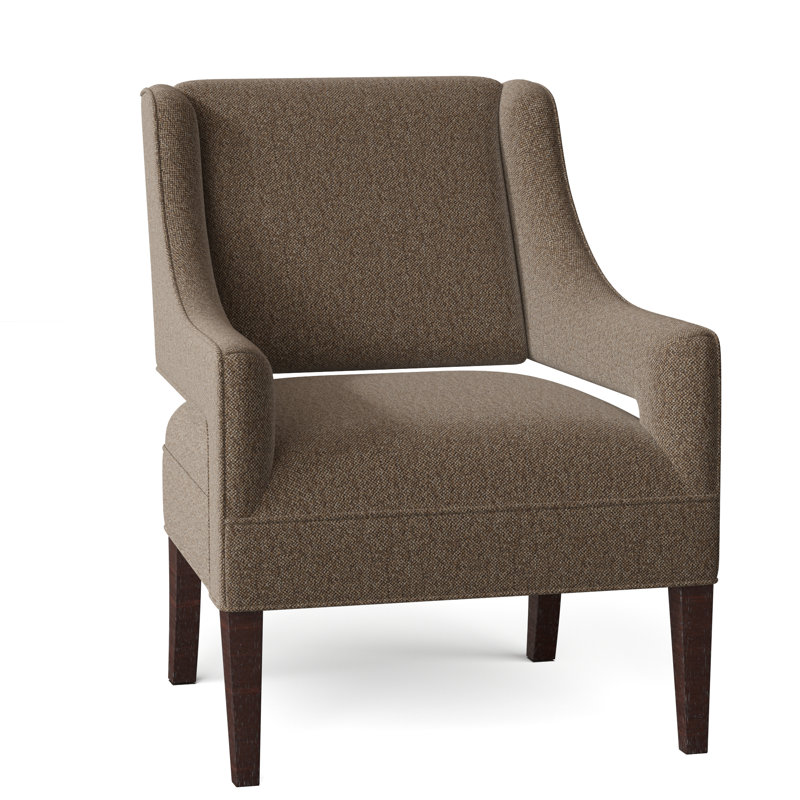 Fauteuil l 27 po Madison, Noyers, Polypropylène / oléfine noisette 9508