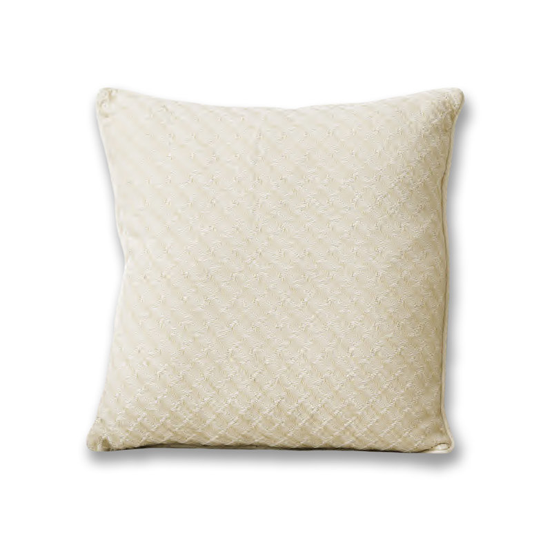 Coussin tissé, Brun clair fantaisie 2