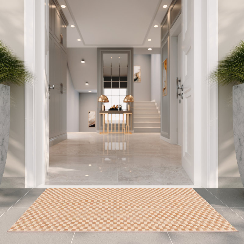 Kaylah Performance Geometric Indoor/Outdoor Area Rug, Rectangle 2' x 3'7"