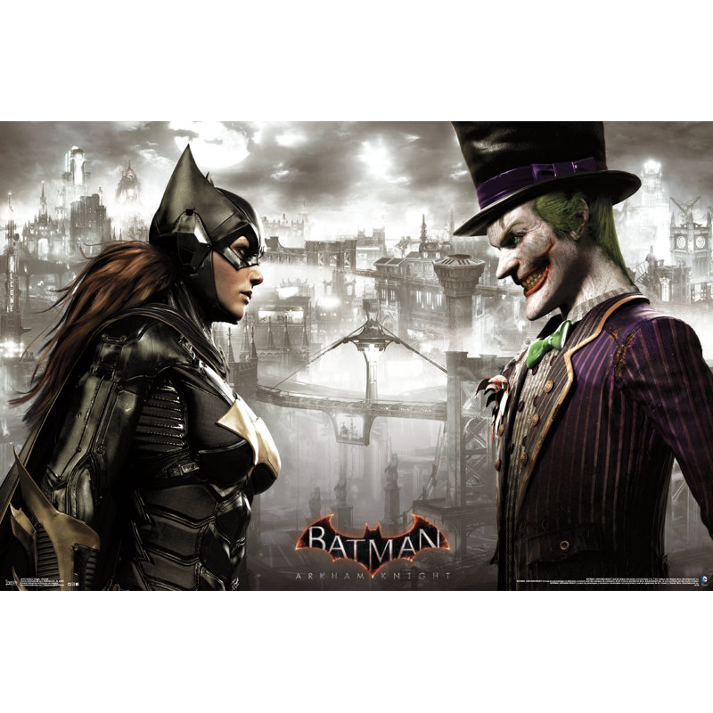 Impression sur papier arkham knight-faceoff