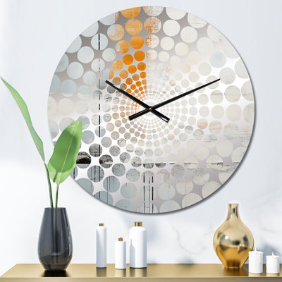 Simple Winter Landscape - Winter Landscape Wall Clock