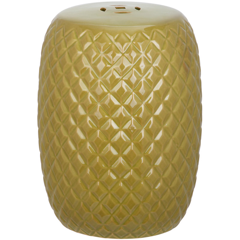 Tabouret de jardin Ceramic, Vert printemps