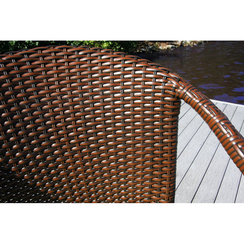 Tabouret 29,5 "avec coussin Sea Pines, Brique Rave, Café
