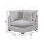 Fauteuil de chambre pivotant l 39 po