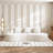 Boneless Curved Sectional Sofa with pillows-1881852547