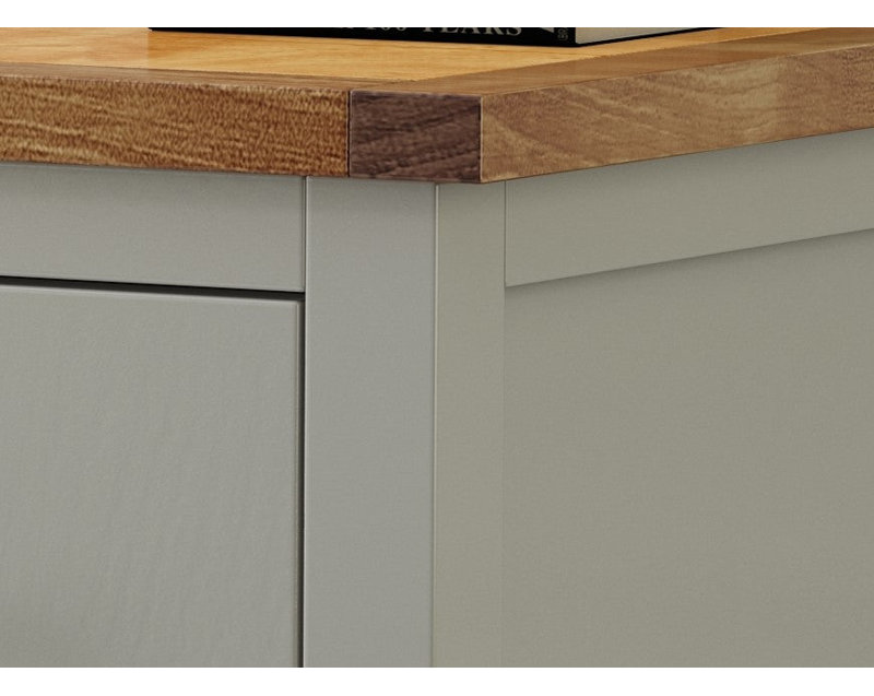 Bucoli Solid Wood Standard, Brown/Gray