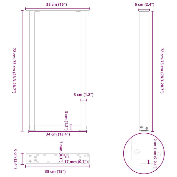 Product Dimensions