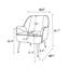 Fauteuil en sherpa moderne Mid-Century-1839442147