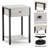 Berit 15.8'' W Metal Nightstand-1609289474