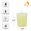Bougie votive sans parfum Votive-24032360-24032372