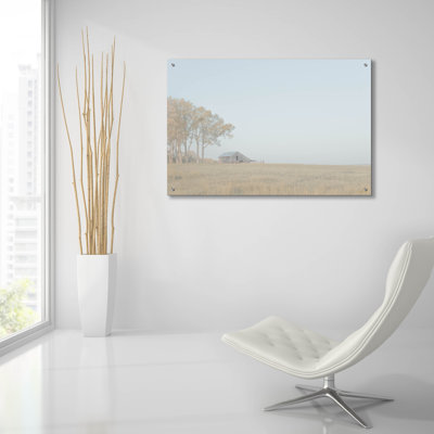  «Farm and Skyview» par Life BeautifuLEE, art mural en verre acrylique, 36 po x 24 po