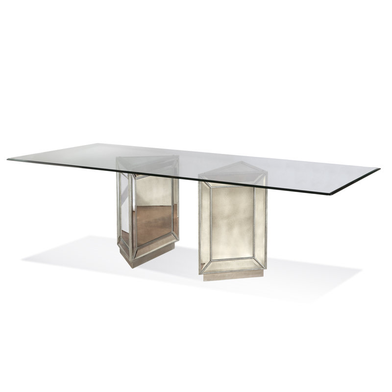 Hergen Glass Top Dining Table
