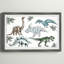 Jaheim, dinosaures anciens, reproduction encadrée-105769807