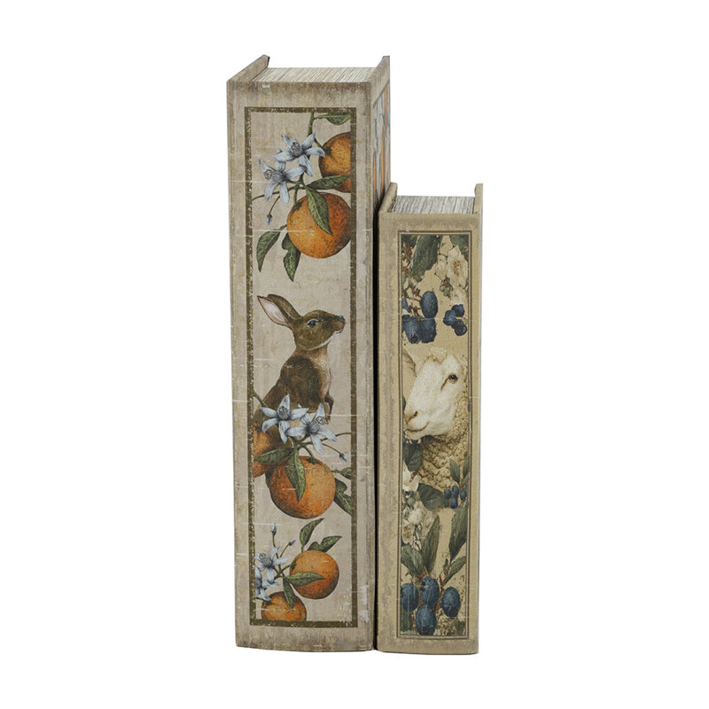 Ensemble de faux livres Rabbit & Sheep