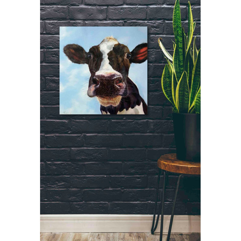 «Louise» par Lucia Heffernan, art mural sur toile, H 26 po x l 26 po x P 1,5 po