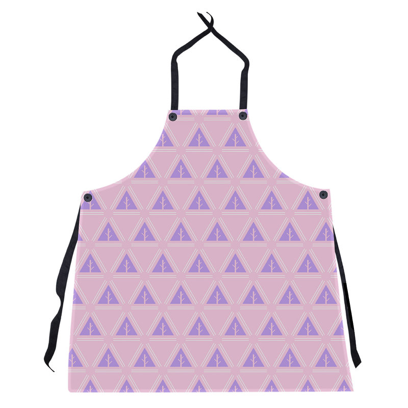 Barbra Bib Apron, Pink/Purple