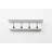 28" Solid Wood Four Hook Wall Mount Coat Rack-112294929