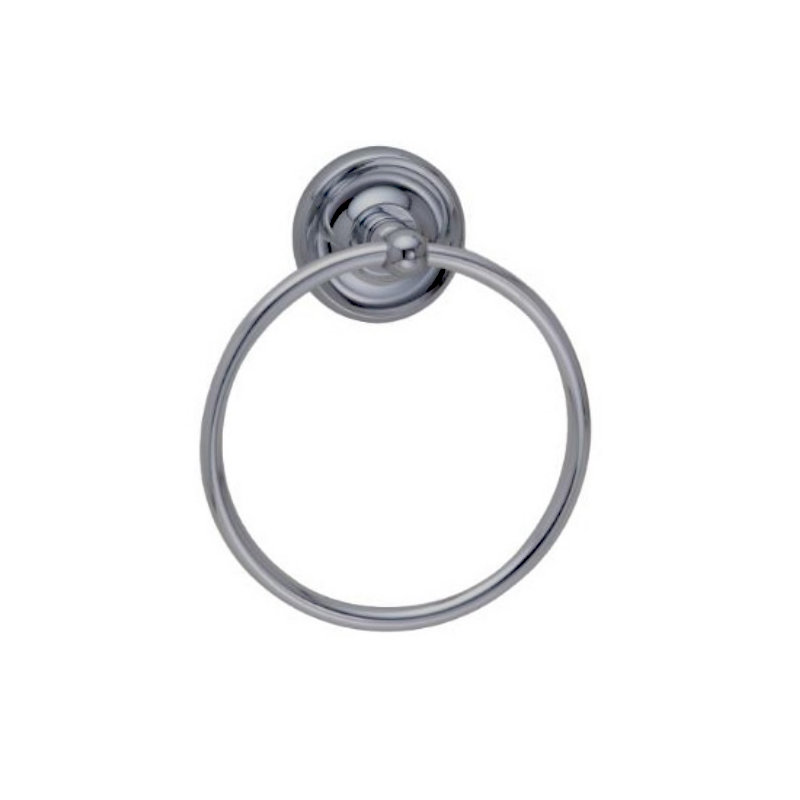 Blakely Towel Ring, Satin Nickel