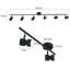 Aceton 134cm 6 -Light Track Kit