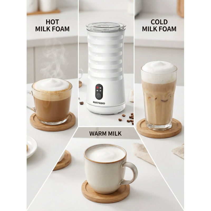 Taotronics Stainless Steel Manual Milk Frother