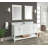 Paulene 61'' Double Bathroom Vanity with Marble Top-732530647