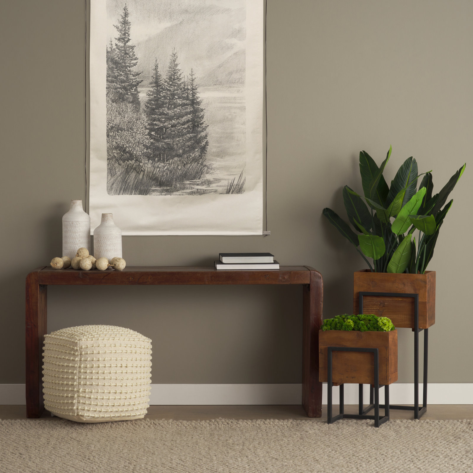 Adelyn Upholstered Pouf