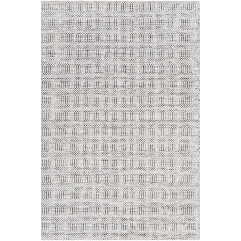 Area Rug in Gray, Rectangle 2' x 3'