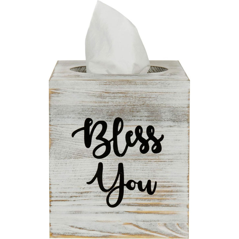Distributeur de papier hygiénique carré blanc