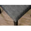 Ensemble classique de 2 chaises d'appoint capitonnées capitonnées en tissu de bois massif avec dossier à volutes et mobilier de salle à manger rustique-962279224