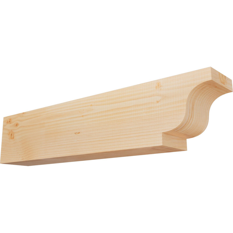 Queue de chevron lisse Newport, Sapin de Douglas, H 8 po x l 36 po x P 5,5 po