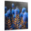 Décoration murale fougères monochromes bleu Ethereal Dream I - fougères