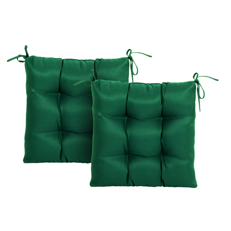 Outdoor 3.9'' Seat Cushion, Invisible Green