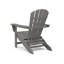 Chaise Adirondack avec repose-pieds POLYWOOD-110690447