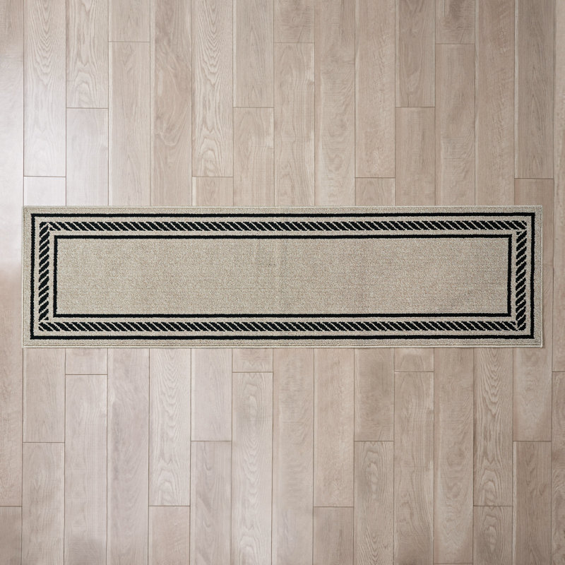 Tapis touffeté à la machine Nautica, Rectangle 2 pi 2 po x 8 pi