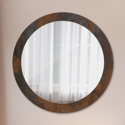 Huldar Glass Flat Wall Mirror