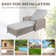 Alyeska Reclining Chaise with Sunbrella/Olefin Cushions