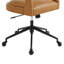 Chaise de bureau en cuir Pinnacle-107225236