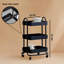 Raines Metal Bar Cart