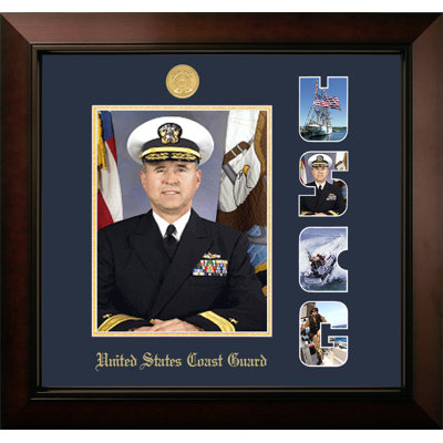 Coast Guard Portrait Legacy Picture Frame