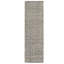 Hand Knotted Wool Area Rug in Gray-876349944