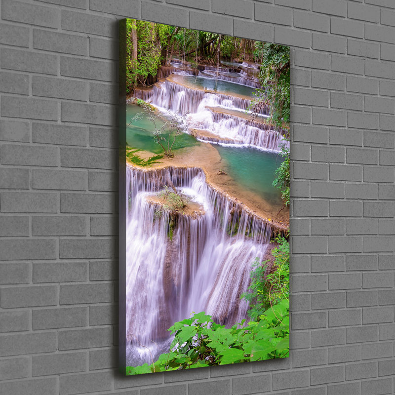 Waterfall - Wrapped Canvas Print