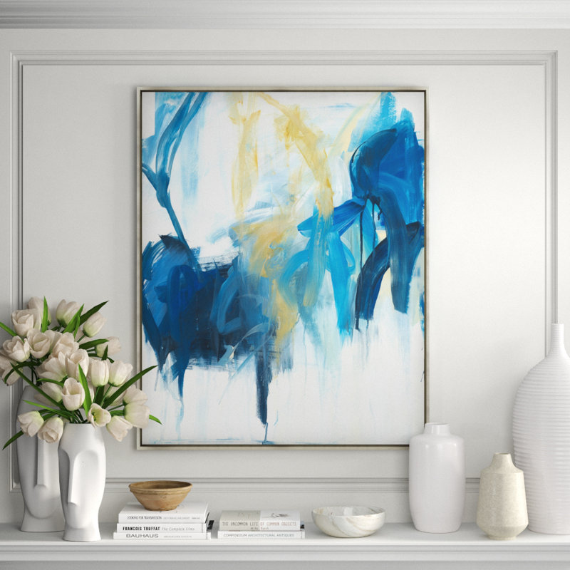 Sanity Print by Ann Duffy, 39.5" H x 31.5" W x 1.5" D, Image Brush Gel