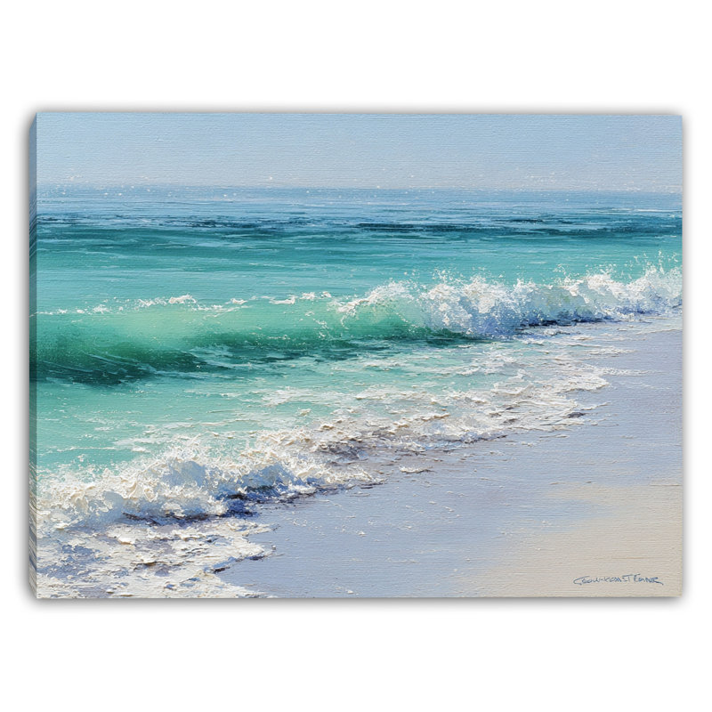 «Seaside Hatchling», art mural sur toile tendue