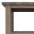 Ela 14"W Solid Wood Transitional Narrow End Table with Drawer and Open Shelf
