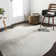 Tapis imitation cuir de vache à imprimé de peau de vache Kaci