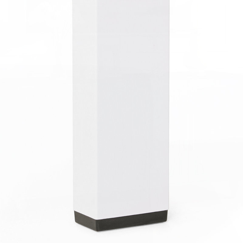 Table d'appoint Roselee, Blanc