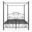 Canopy Metal Bed Frame-1285638308-1285638311
